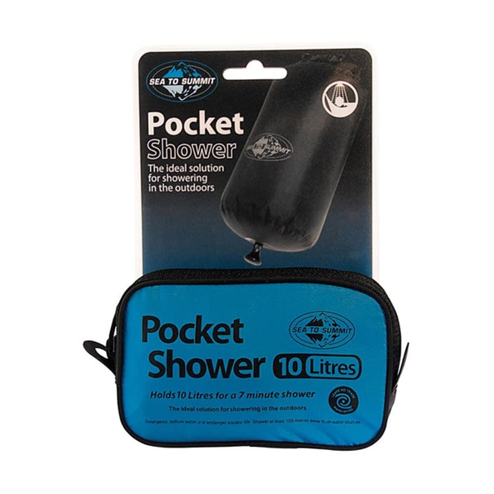 Sea to Summit Pocket Shower Στεγανός Σάκος 10lt Μαύρος STS40-00254-Black 7