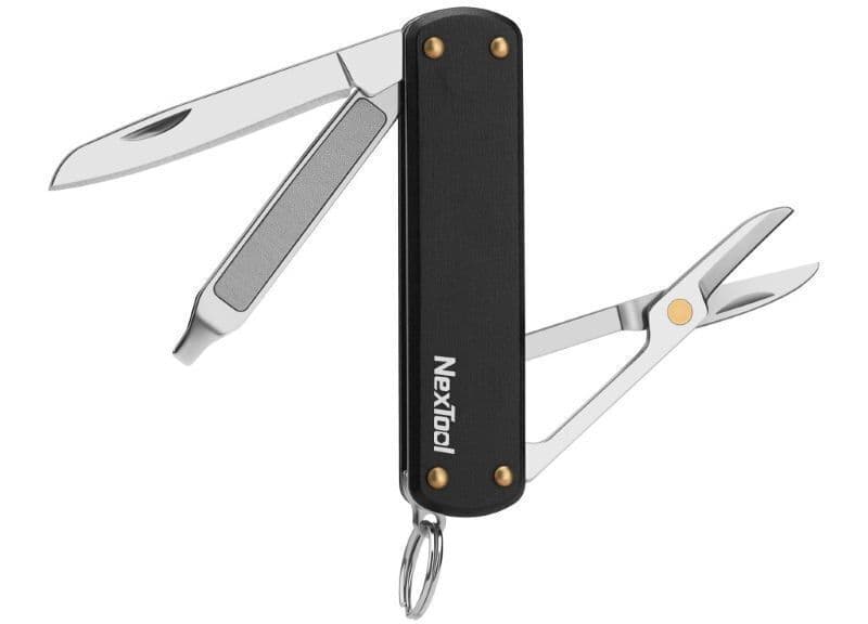NexTool Mini Σουγιάς Μαύρος 4