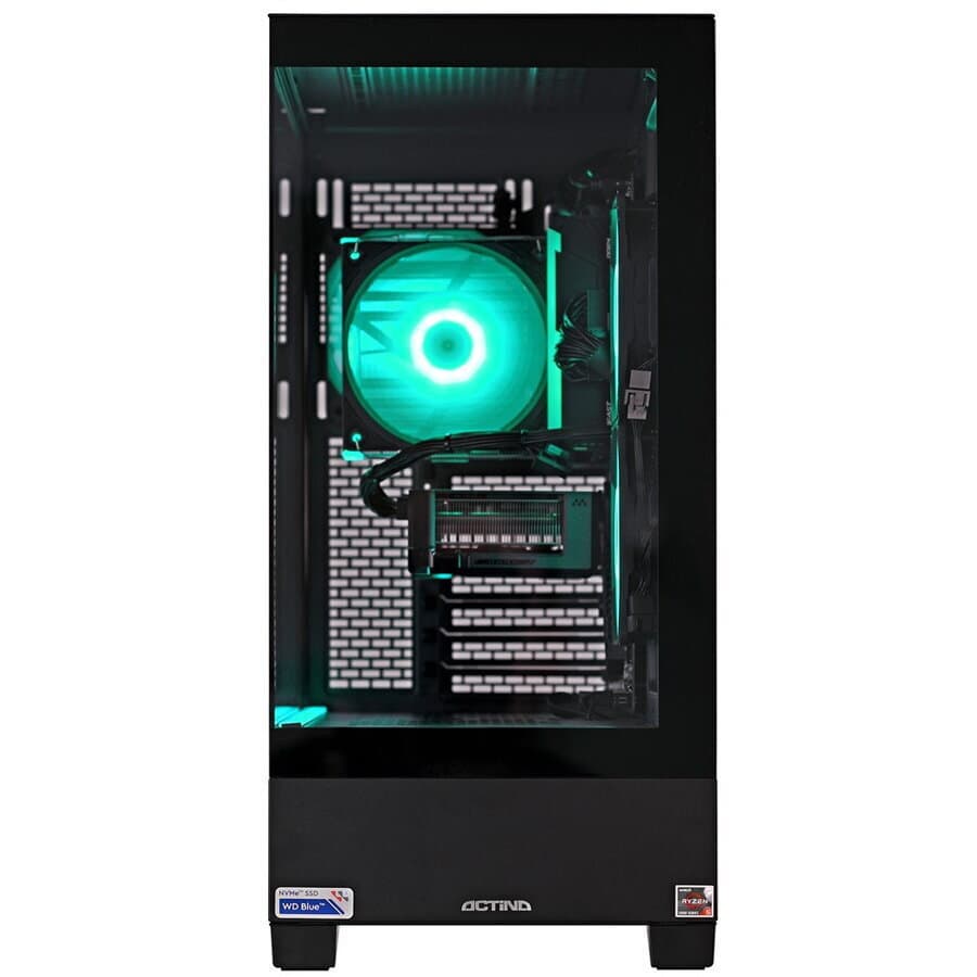 Actina Gaming Desktop PC (Ryzen 5-5600X/32GB DDR4/1.0TB SSD/GeForce RTX 5060/No OS) 12