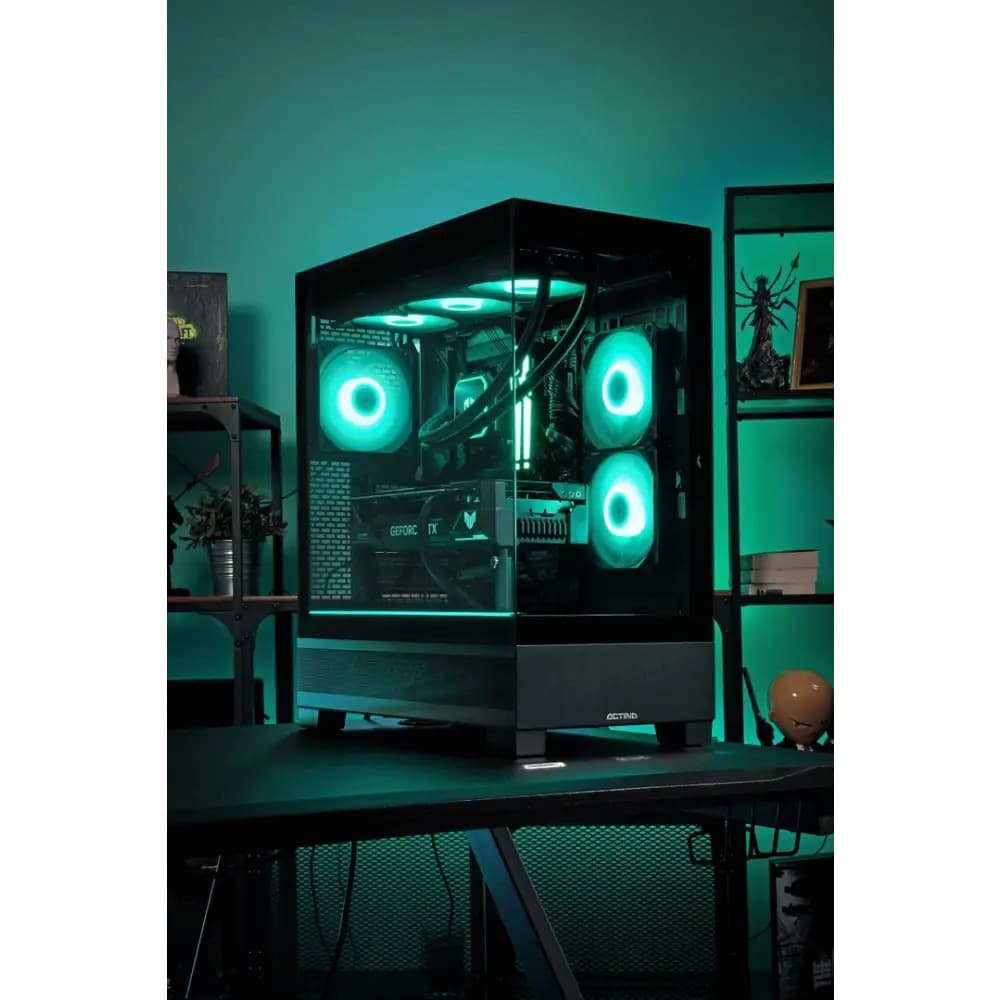 Actina Gaming Desktop PC (Ryzen 7-7700X/32GB DDR5/1TB SSD/No OS) 12