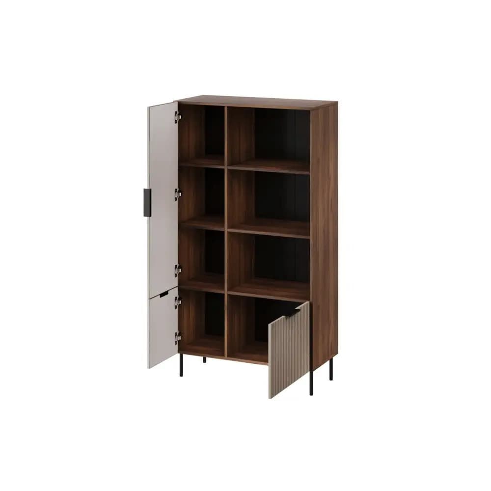 Μπουφές Almera Ξύλινος Cashmere 90x42x165cm 5
