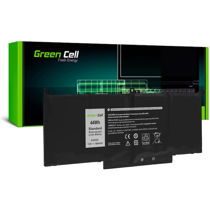 Green Cell Συμβατή Μπαταρία για Dell Latitude 7280/7290/7380/7390/7480 με 5800mAh (DE148) 9