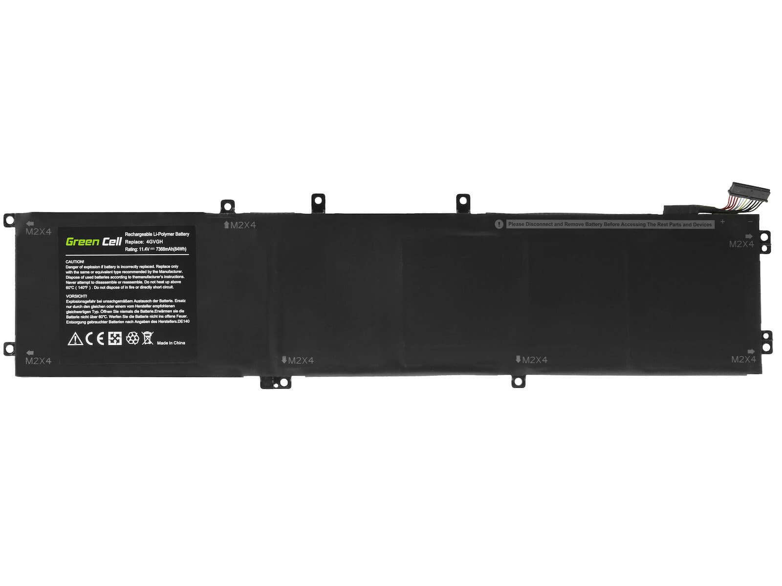 Green Cell Συμβατή Μπαταρία για Dell Latitude 7280/7290/7380/7390/7480 με 5800mAh (DE148) 4