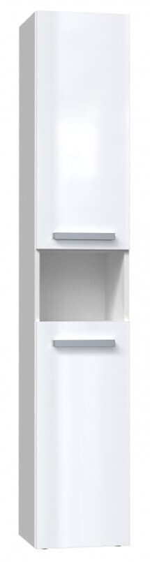 TOH Nel I Στήλη Μπάνιου Δαπέδου Μ31xΒ30xΥ174cm Λευκή