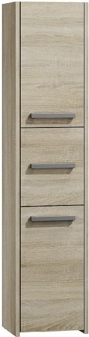 Topeshop S43 Στήλη Μπάνιου Τοίχου Μ40xΒ30xΥ170cm Sonoma 3