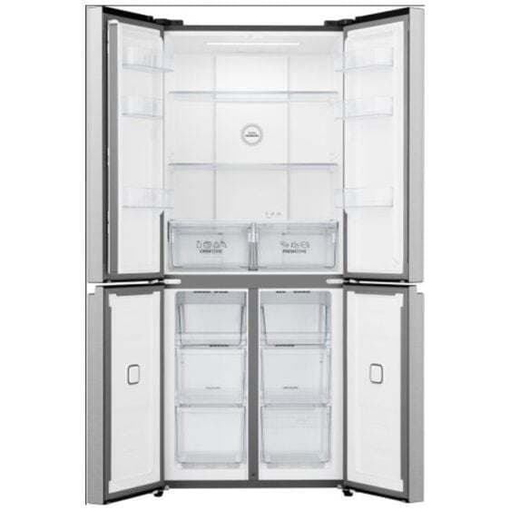 Gorenje Ψυγείο Ντουλάπα 460lt NoFrost Υ190xΠ79.4xΒ65εκ. Γκρι NRM819E61X 4