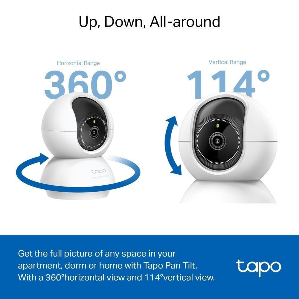 TP-LINK TAPO C230 v1 IP Κάμερα Παρακολούθησης Wi-Fi Full HD+ 5MP με Αμφίδρομη Επικοινωνία και Φακό 2.8mm 8