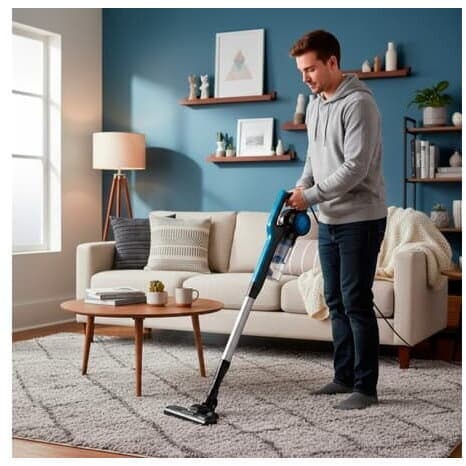 Black & Decker Ηλεκτρική Σκούπα Stick 600W Μαύρη BXVMS602E 4