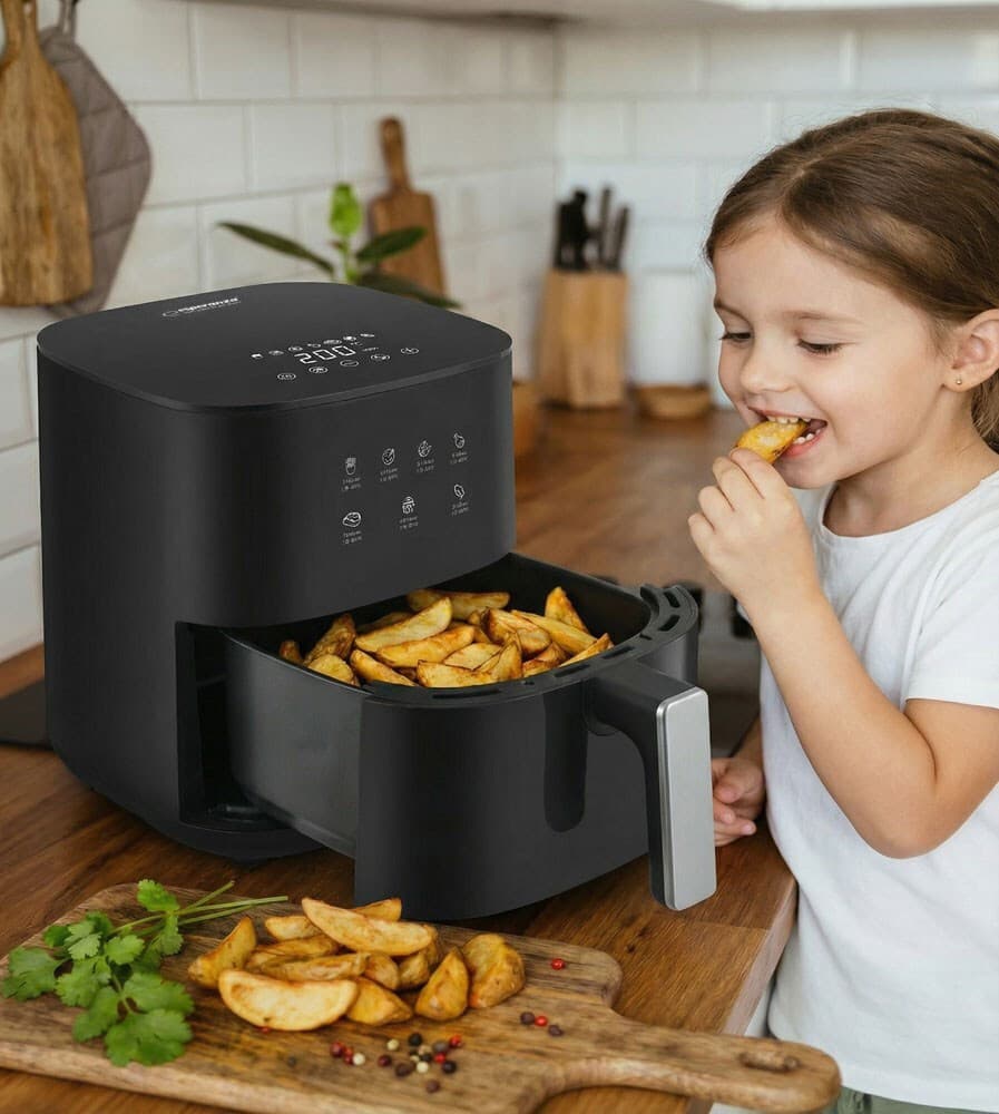 Esperanza Eka002 Air Fryer 3.5lt Μαύρο 9
