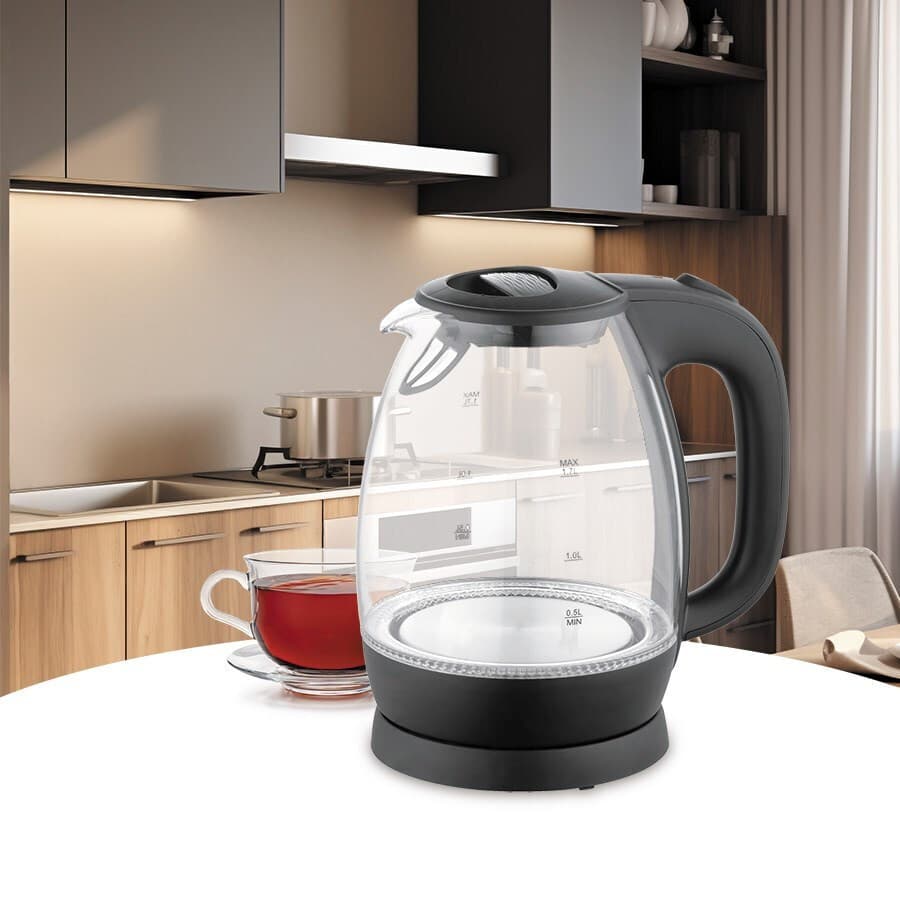 Maestro MR063 Black Βραστήρας 1.7lt 2200W Μαύρος 7