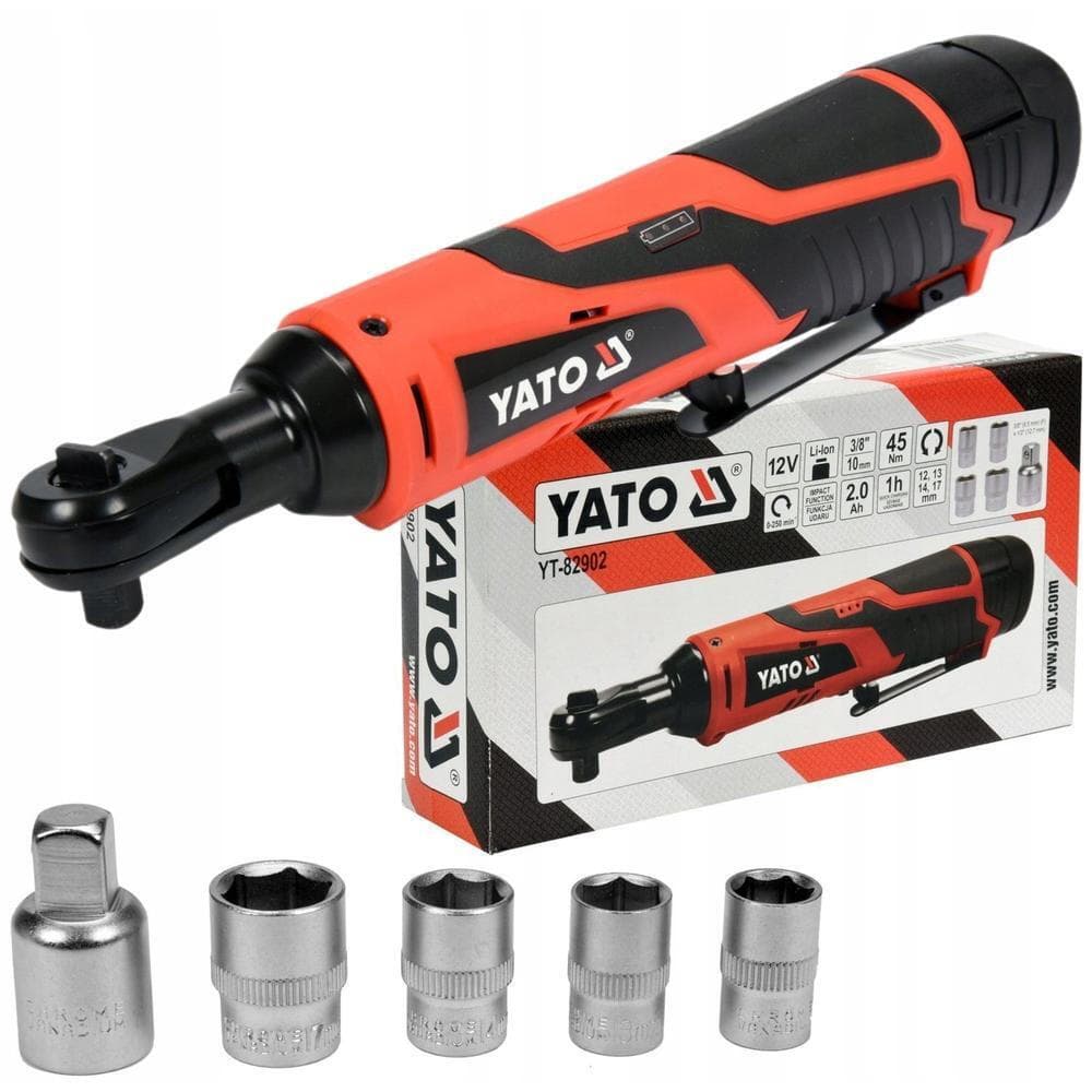 Yato Ηλεκτρική Καστάνια 1/4" Μπαταρίας 12V 1x2Ah 45 Nm YT-82902 12