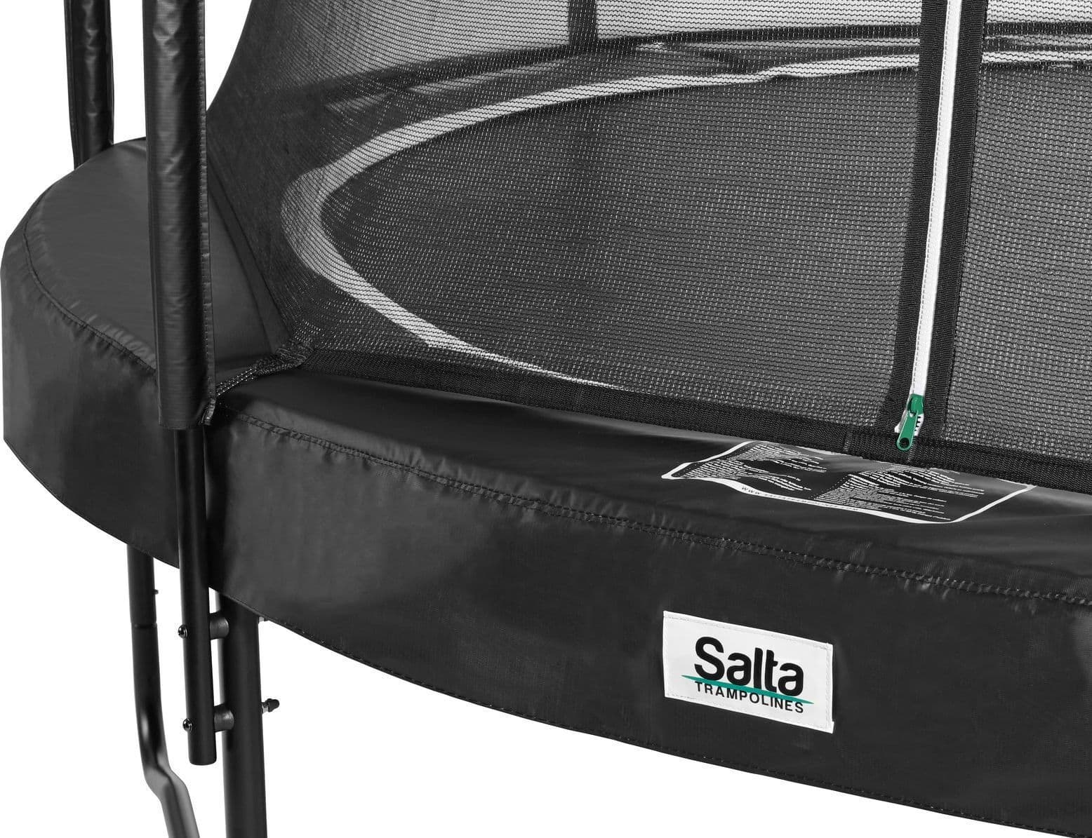 Salta 552-17 PBE Τραμπολίνο Παιδικό Διαμέτρου 230εκ. με Προστατευτικό Δίχτυ Μαύρο