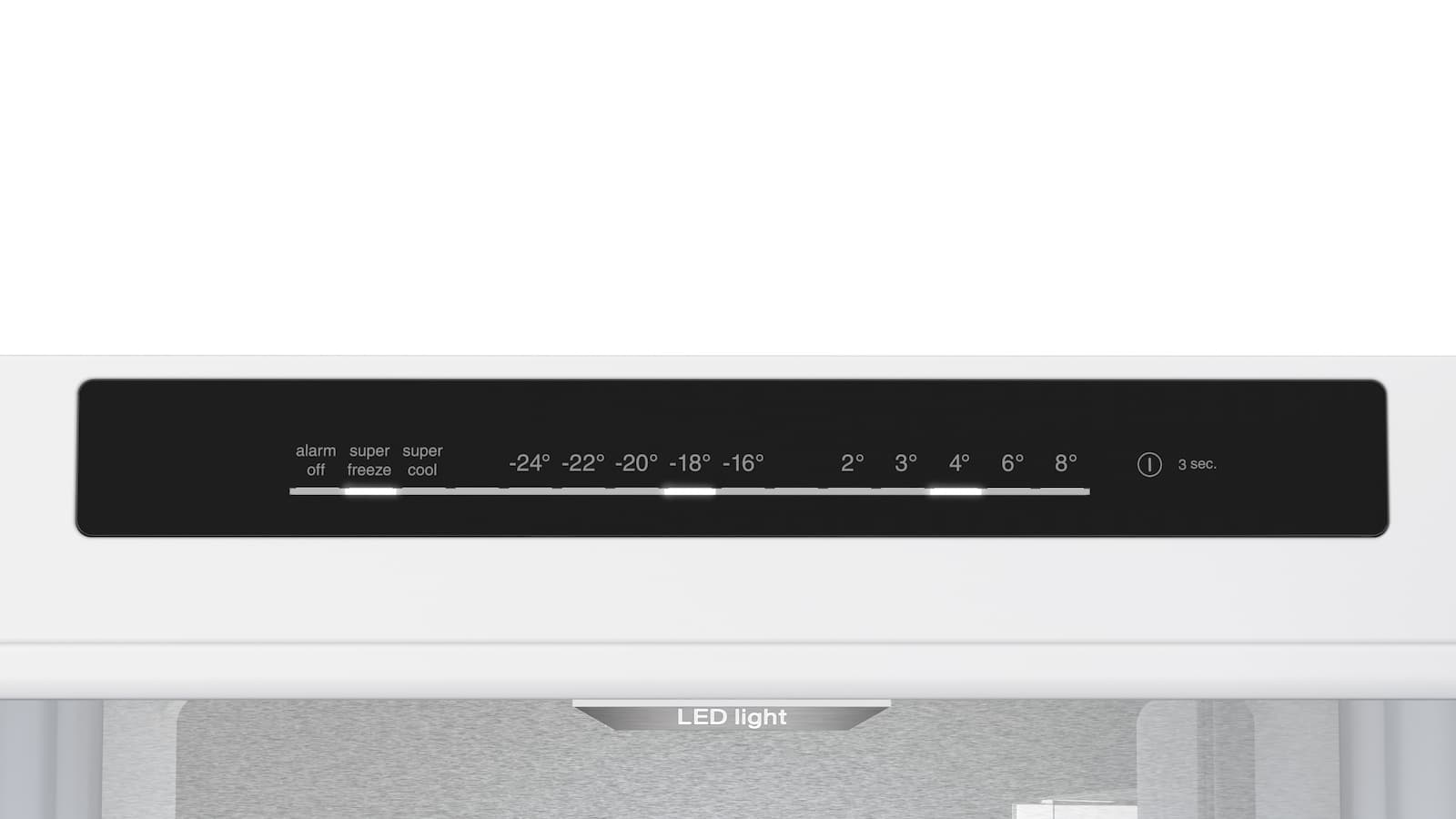 Bosch Ψυγειοκαταψύκτης 363lt Total NoFrost Υ203xΠ60xΒ66.5εκ. Μαύρος KGN39LBCF 4