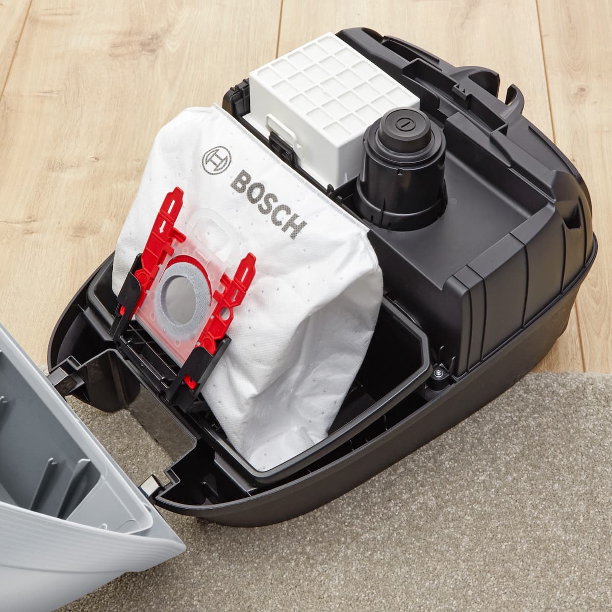 Bosch BGB6X330 Ηλεκτρική Σκούπα 600W με Σακούλα 4lt Γκρι 3