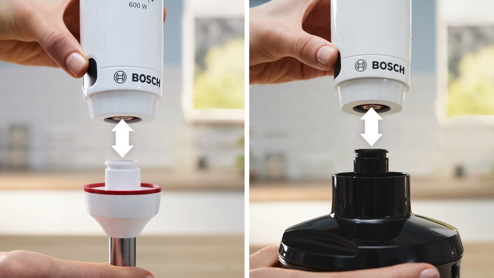 Bosch Serie 4 Ραβδομπλέντερ με Ανοξείδωτη Ράβδο 600W Λευκό 6