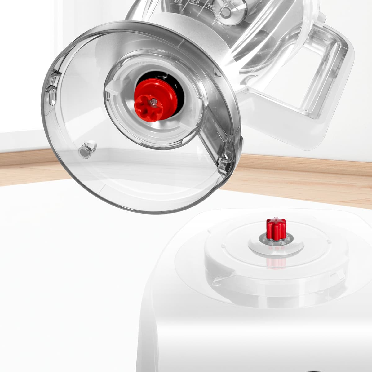 Bosch MultiTalent 8 MC812W501 Πολυμίξερ 1000W με Κάδο 3.9lt και Κανάτα Μπλέντερ Λευκό 4