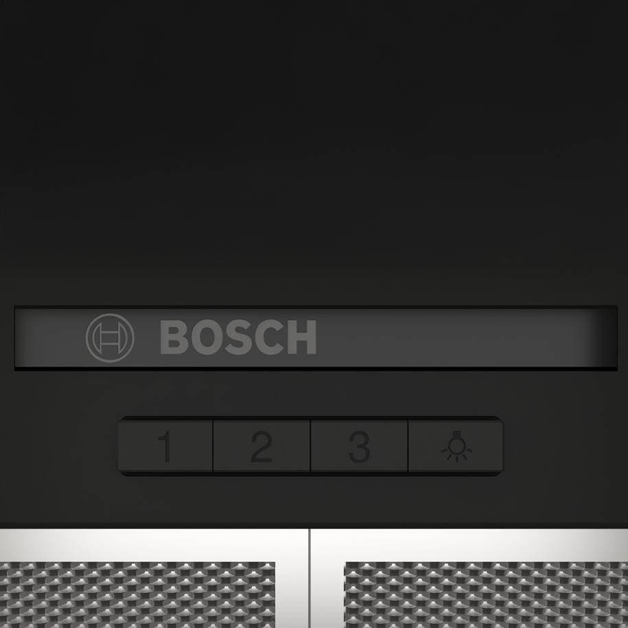 Bosch Μηχανισμός Απορρόφησης 60cm Μαύρος με Wi-Fi DBB63BC60