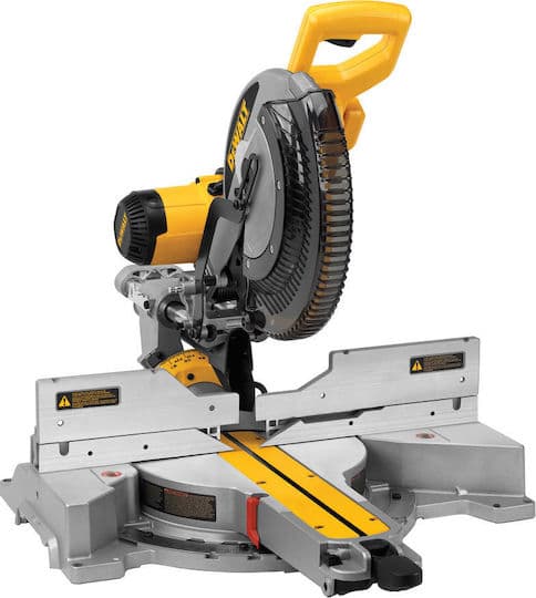 DEWALT DWS780 Φαλτσοπρίονο Ρεύματος 1675W Συρόμενο Διαμέτρου 305mm 1