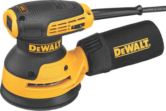 DEWALT DWE6423 Έκκεντρο Τριβείο 125mm Ρεύματος 280W με Ρύθμιση Ταχύτητας και με Σύστημα Αναρρόφησης 1
