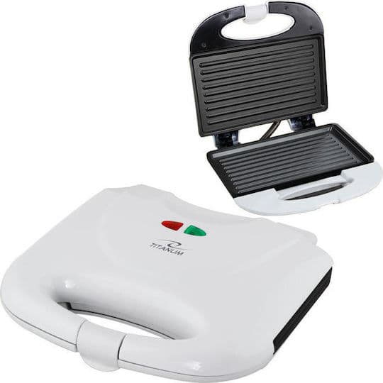Esperanza Τοστιέρα για 2 Τοστ 700W Λευκή TKT004W 1
