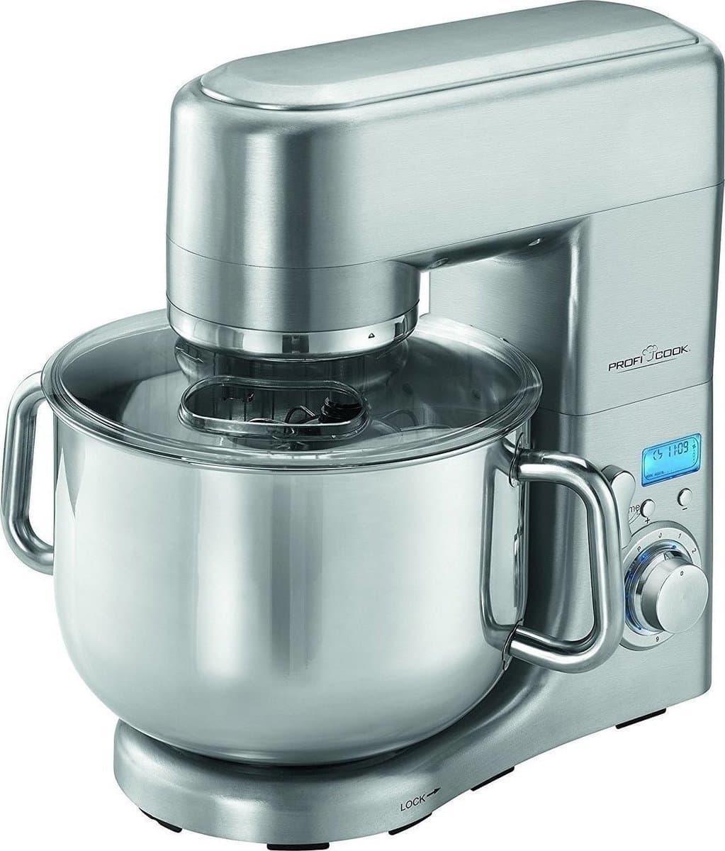 Profi Cook Κουζινομηχανή 1500W με Ανοξείδωτο Κάδο 10lt Inox KM 1096