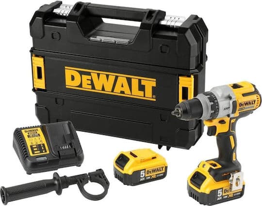 DEWALT DCD991P2 Δραπανοκατσάβιδο Μπαταρίας Brushless 18V 2x5Ah 1