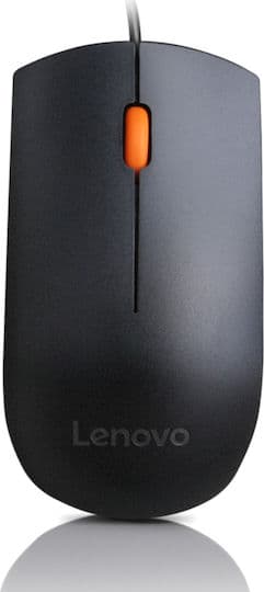 Lenovo 300 Ενσύρματο Ποντίκι Μαύρο