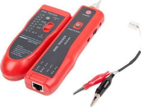 Lanberg NT-0501 Tester Καλωδίων Δικτύου RJ11 / RJ45 1