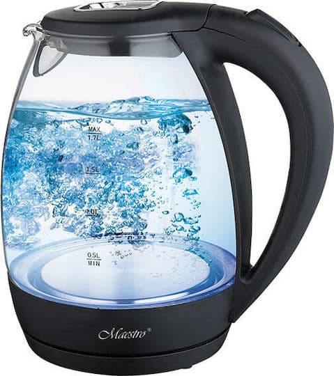 Maestro Βραστήρας 1.7lt 2000W Μαύρος MR-061-BLACK 1