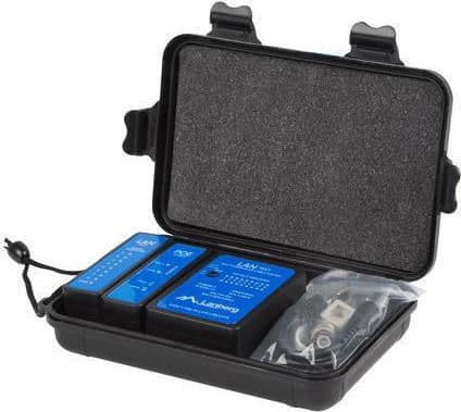 Lanberg NT-0404 Tester Καλωδίων Δικτύου RJ11 / RJ45 1