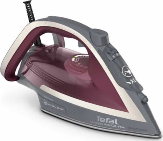 Tefal Ultragliss Anti Calc Plus FV6840 Σίδερο Ατμού 2800W με Συνεχόμενη Παροχή Ατμού 50gr/min 1