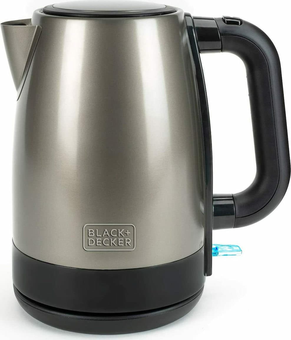 Black & Decker BXKE2201E Βραστήρας 1.7lt 2200W Ασημί 1