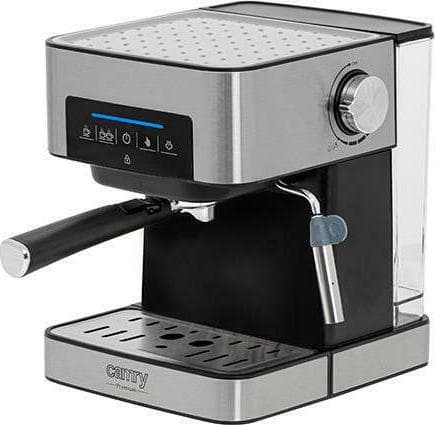 Camry CR 4410 Μηχανή Espresso 850W Πίεσης 15bar Ασημί CR4410