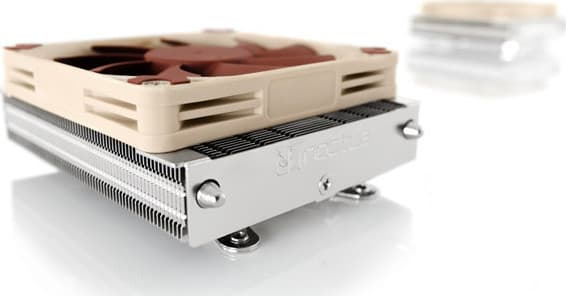 Noctua NH-L9a-AM4 Ψύκτρα Επεξεργαστή Low Profile για Socket AM4 Καφέ 5