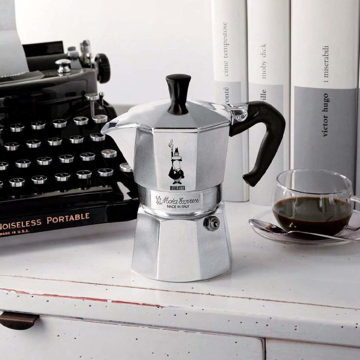 Bialetti Moka Express Μπρίκι Espresso 3cups Ασημί 0001162 4