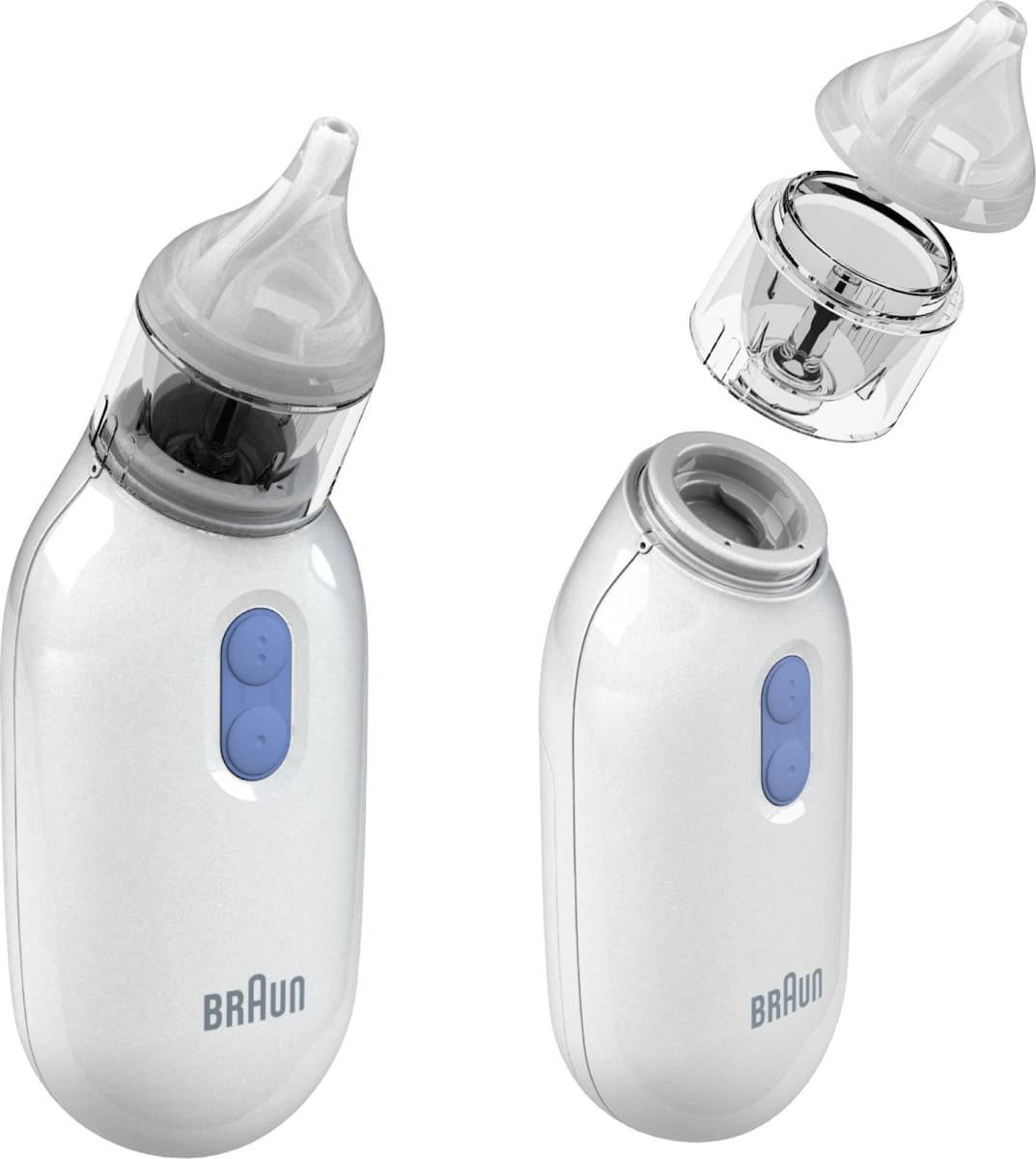 Braun Nasal Aspirator BNA 100 Ηλεκτρικός Ρινικός Αποφρακτήρας για Βρέφη
