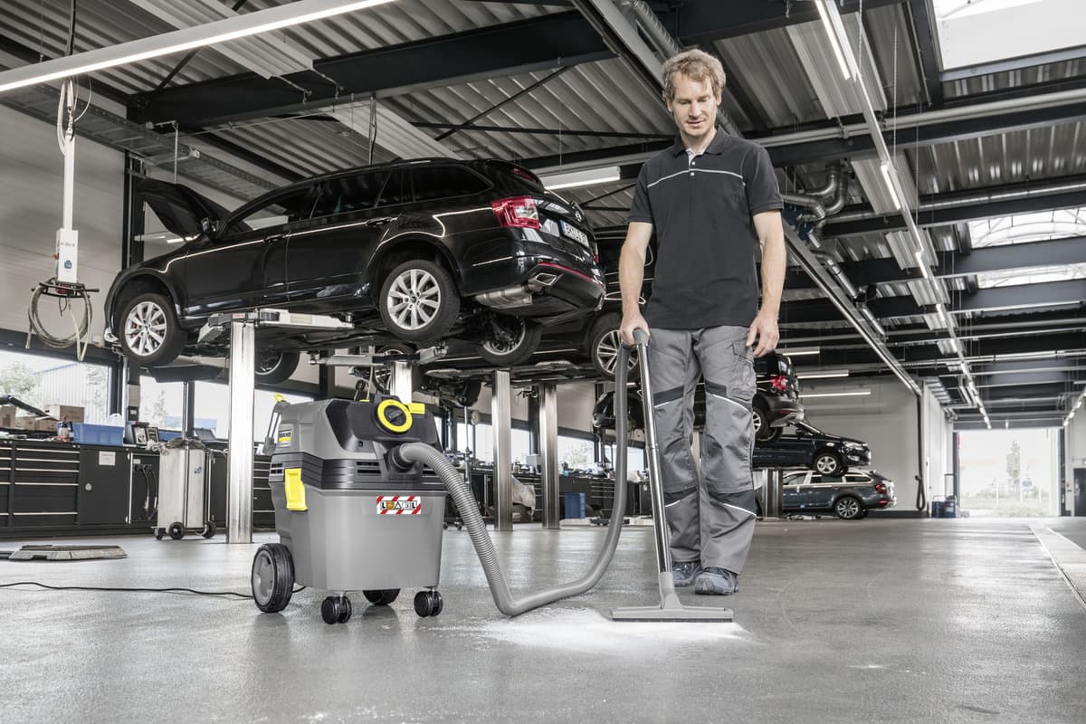 Karcher NT 30/1 Ap L Σκούπα Υγρών / Στερεών 1380W με Πλαστικό Κάδο 30lt 7