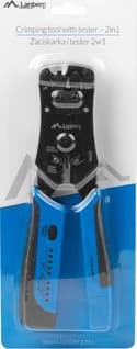Lanberg Πρέσα Ακροδεκτών Δικτύου RJ12, RJ11, RJ45, RJ10 με Απογυμνωτή NT-0203