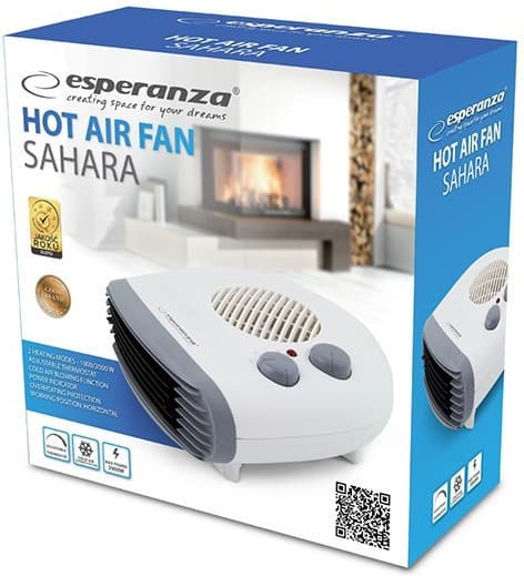 Esperanza Sahara Αερόθερμο Δωματίου Δαπέδου 2000W EHH003 3