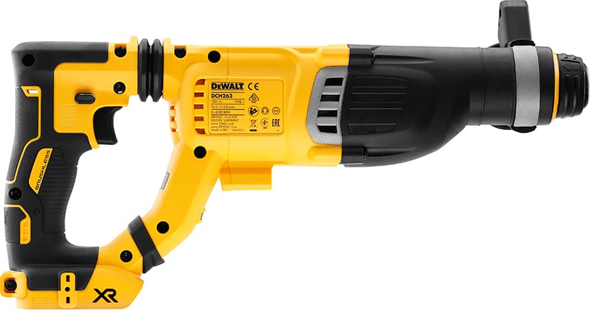 DEWALT DCH263N Κρουστικό Σκαπτικό Πιστολέτο Μπαταρίας Brushless 18V Solo με Υποδοχή SDS Plus DCH263N 3