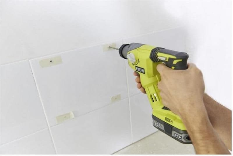 Ryobi R18SDS-0 Κρουστικό Σκαπτικό Πιστολέτο Μπαταρίας 18V Solo με Υποδοχή SDS Plus 5133002305 130211 2