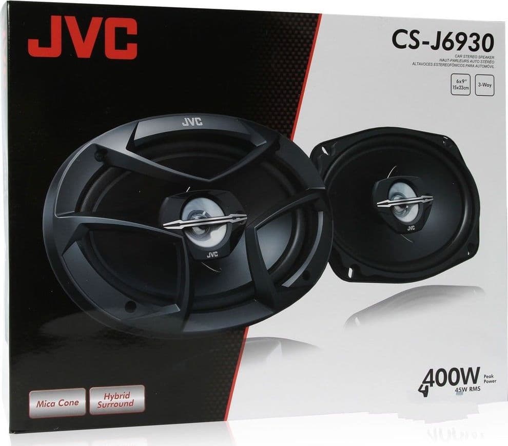 JVC CS-J6930 Σετ Ηχεία Αυτοκινήτου 6x9" με 45W RMS (3 Δρόμων) 4