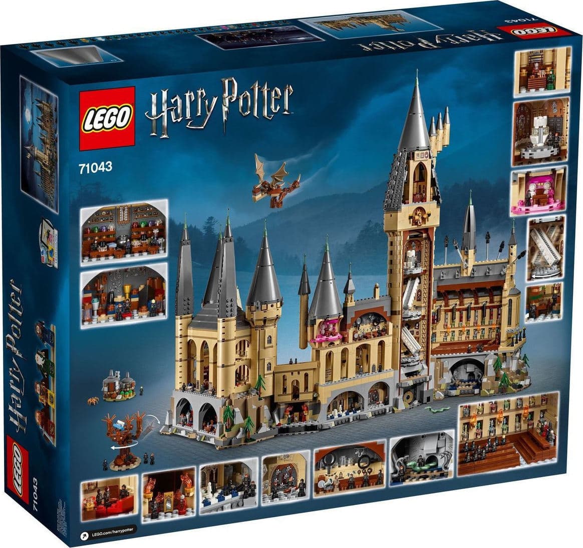 LEGO Harry Potter Hogwarts Castle για 16+ Ετών 6020τμχ 71043 2