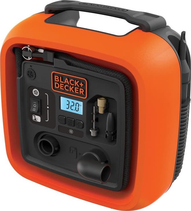 Black & Decker ASI400 Τρόμπα Αυτοκινήτου 160PSI με Καλώδιο Αναπτήρα 12V ASI400 2