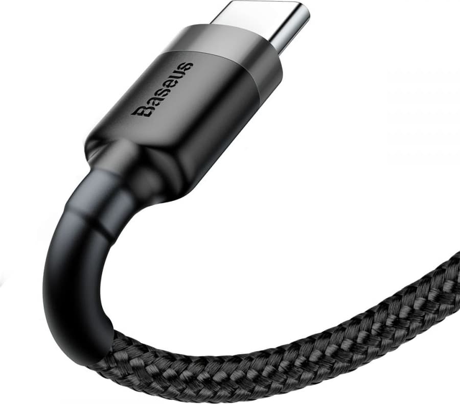Baseus Cafule Braided USB 2.0 Cable USB-C male - USB-A Μαύρο 2m CATKLF-CG1 3