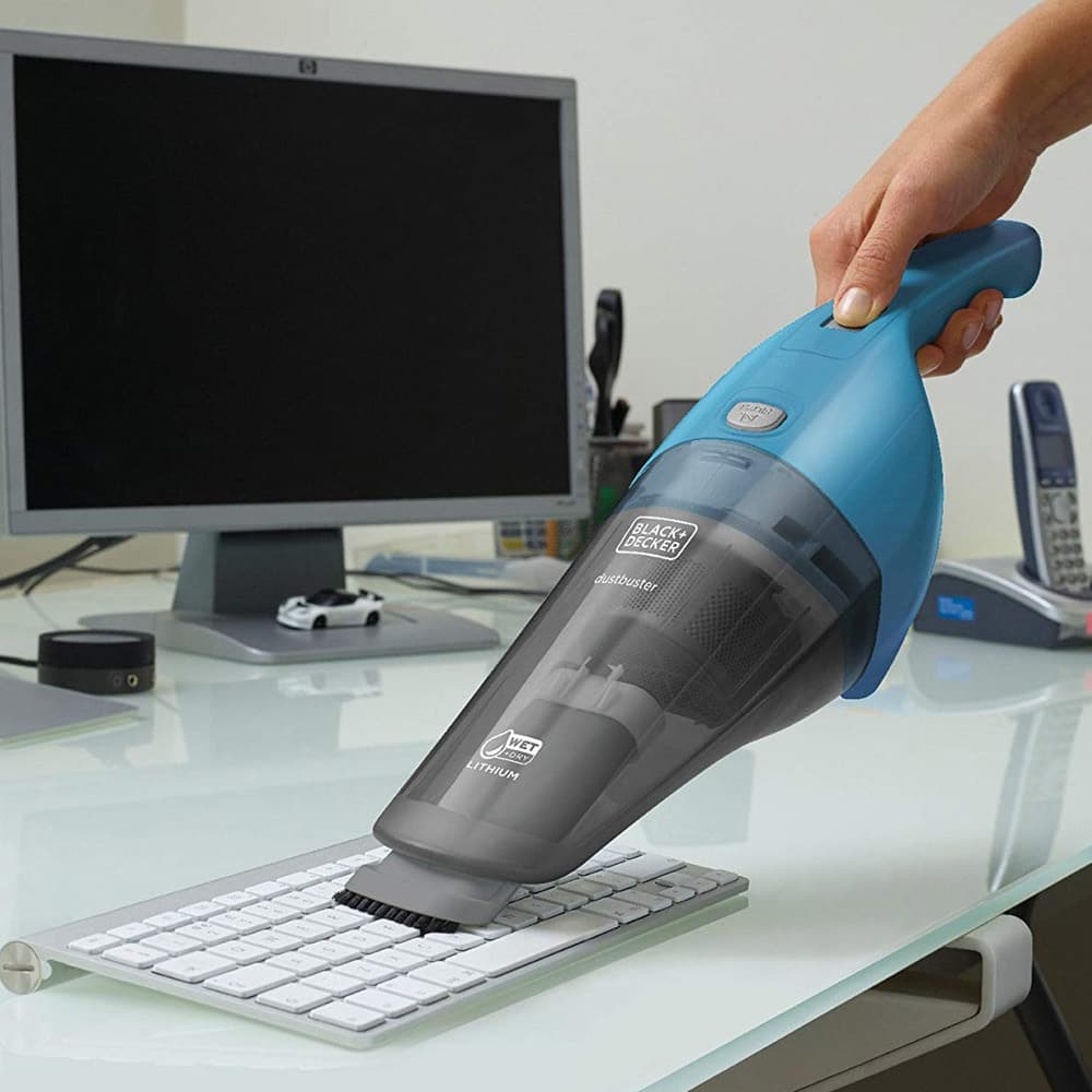 Black & Decker WDC215WA Επαναφορτιζόμενο Σκουπάκι Χειρός 7.2V Μπλε 4