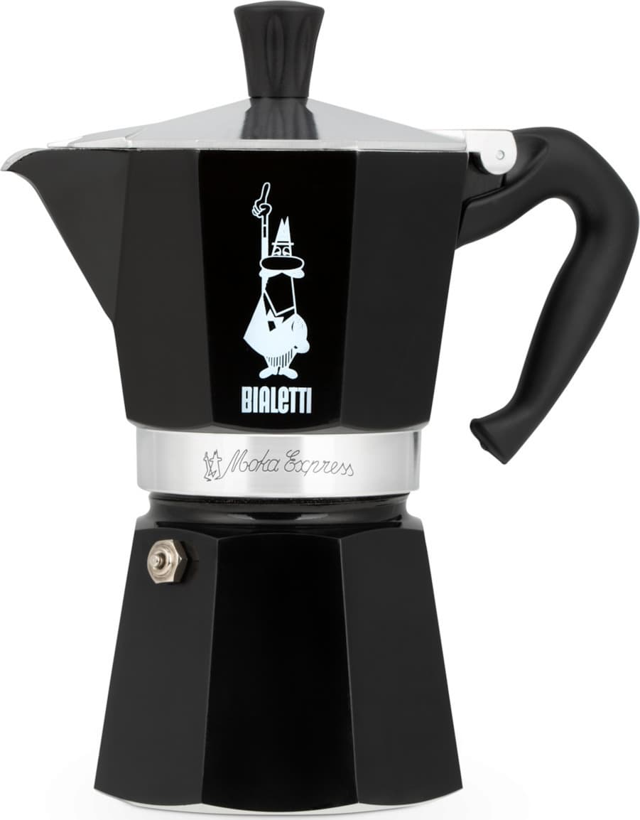 Bialetti Moka Express Μπρίκι Espresso 3cups Μαύρο 0004952/NP