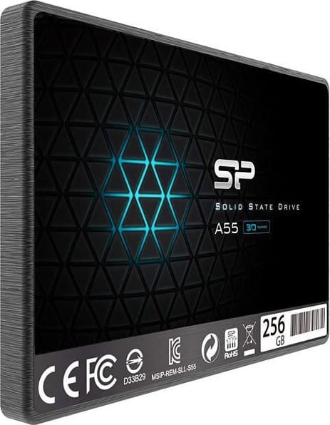 Silicon Power Ace A55 SSD 256GB τύπου 2.5'' με σύνδεση SATA III SP256GBSS3A55S25 2