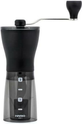 Hario Ceramic Mini-Slim Plus Χειροκίνητος Μύλος Άλεσης Καφέ σε Μαύρο Χρώμα 24gr 3