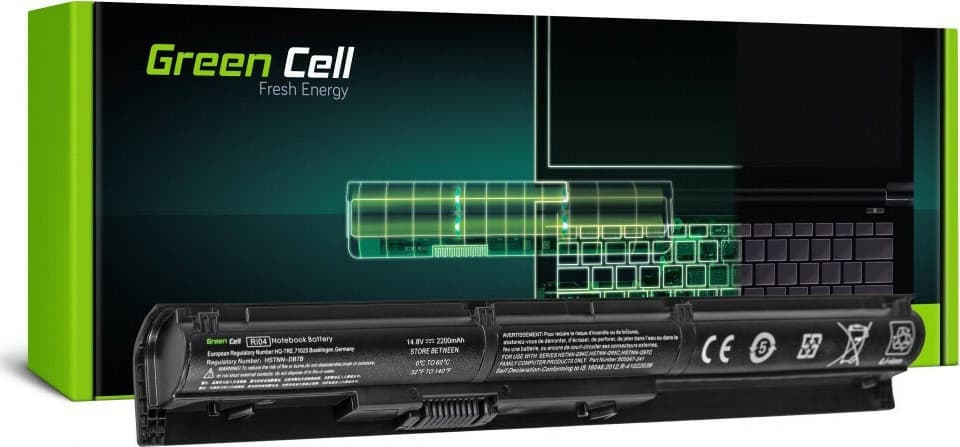 Green Cell Συμβατή Μπαταρία για HP ProBook 450 G3/455 G3/470 G3 με 2200mAh (HP96) 2